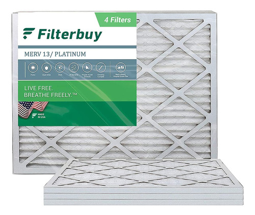 Filterbuy Filtro Para Horno Aire Afb Platinum Valor Merv Tx