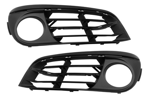 Pára-choque Dianteiro Do Carro Fog Light Grille Trim Panel 5