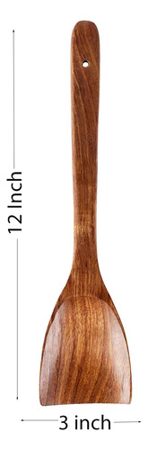 Lx Lekhx Cucharas De Madera Para Cocinar Antiadherentes, Esp