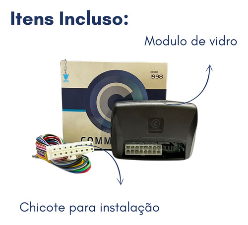 Modulo De Subida De Vidros Automotivo Portas Vm500