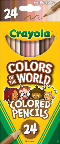 Crayola 24 Colores Colors Of The World Tonos Piel 