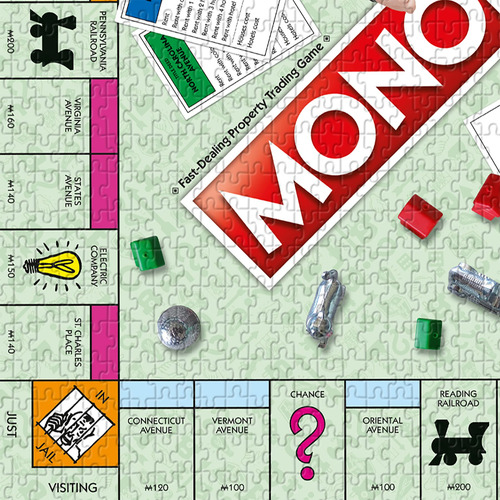 Quebra-cabeça Top Trumps Monopoly Classic 1000 Peças