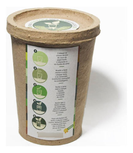 Urna Ecológica 100% Biodegradável Kraft