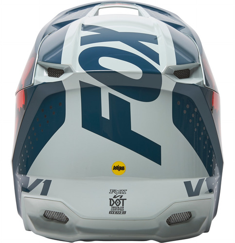 Imagen 3 de 4 de Casco Motocross Fox Racing - V1 Trice - #26779