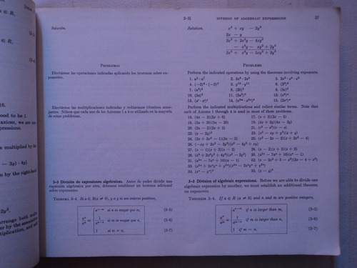 Álgebra Y Trigonometría Modernas - Elbridge P. Vance, 1965. (Usado)