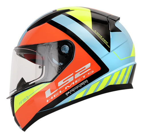 Casco Ls2 353 Sp Integral Blink Certificado