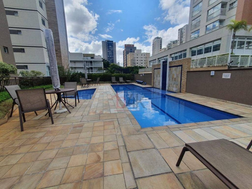 Apartamento Para Locação Na Vila Olímpia, Rua Quatá, 835. Com 52m², 1 Dormitório E 1 Vaga. - Ap4897