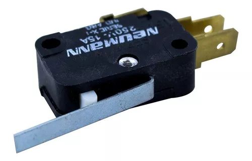 Micro interruptor de posición accionamiento por palanca corta