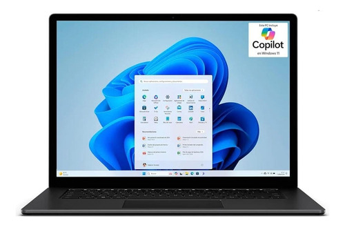 Laptop Microsoft Surface Laptop 5 Black Matte Táctil 13 , Intel Core I7 32gb De Ram 1 Tb, Intel Iris Xe Graphics 2256x1504px Windows 11 S