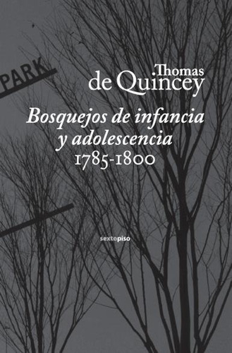 Bosquejos De Infancia 1785-1800, De Quincey, Sexto Piso