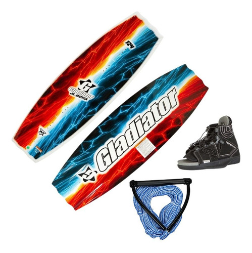 Tabla Wakeboard Ski Matrix Jr Infantil Con Botas Y Cuerda