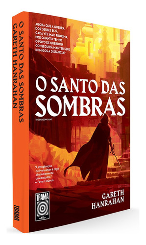 O santo das sombras, de Hanrahan, Gareth. Editora Nova Fronteira Participações S/A, capa mole em português, 2022