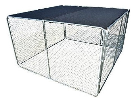 Uv Rated 85% Block Dog Kennel Cover Sun Block Shade Top Con