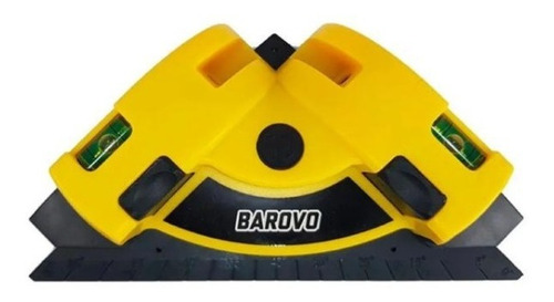 Imagen 3 de 12 de Nivel Laser Escuadra 8 Mts Barovo 90° 2 Burbuja Cerámica Cuo