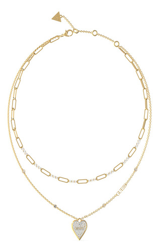 Collar Para Mujer Guess Acero Inoxidable Joyeria Cadenas