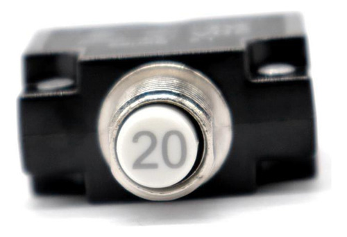 Disyuntor De Con Botón Pulsador 12v-24v De 1 Pieza Con