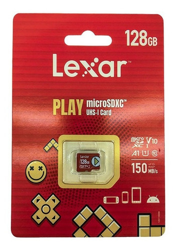 Memoria Lexar Play Micro Sdxc 128gb 150mb V10 S/adap