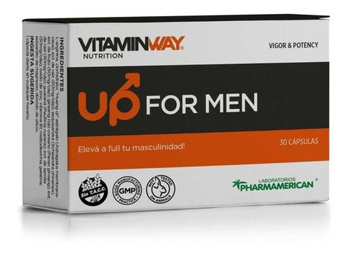 Vitaminway Up For Men Estuche 30 Capsulas 