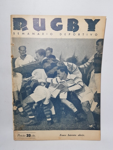 Antigua Revista Rugby Año 2 - N° 29 1944 Mag 57055