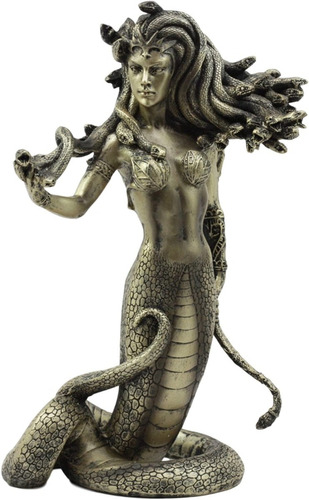 Figura La Tentación De Medusa, Estatua Mitológica De 21 Cm