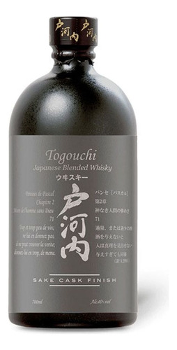 Whisky Togouchi Sake Cask 700 Ml
