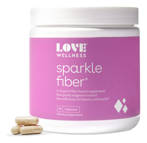 Love Wellness Suplemento De Fibra Brillante Para La Salud In