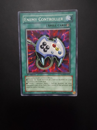 Enemy Controller Sd10-en027 1st Ed Yu Gi Oh! Maxgamessm 