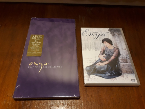 Enya Only Time The Collection 4 Cds Import + Dvd Video Colle