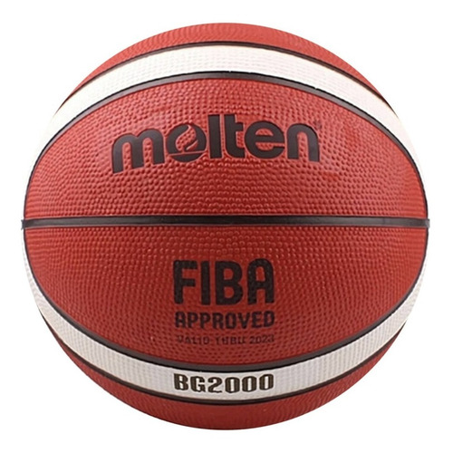 Pelota Basquet Molten Junior N°5 B5g2000 Fiba Indoor Outdoor