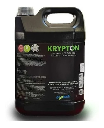 Krypton - Detergente Desincrustante Pesado Para Metais 5lts