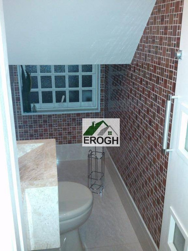 Imagem 8 de 30 de Sobrado Residencial À Venda, Santa Maria, Santo André. - So0099