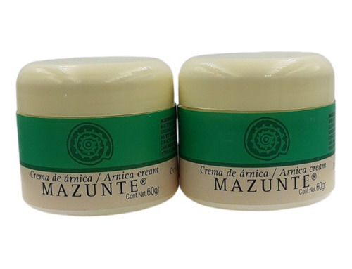 Set 2 Cremas De Árnica Mazunte 60g