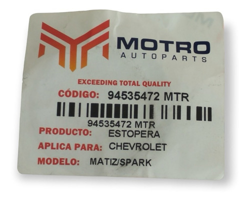 Estopera Arbol De Leva Cigueñal Delantero Spark Matiz