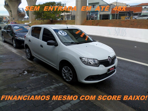 Imagem 3 de 9 de Renault Sandero Authentique 1.0 12v 2018/2019