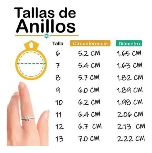 Talla anillos mujer hotsell
