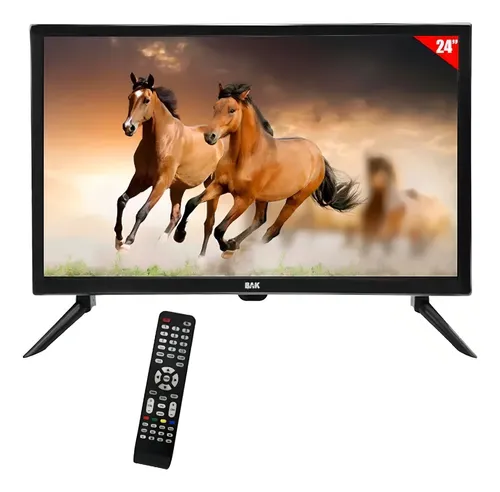 comprar Monitor Tv Led 24 Bak Full Hd Hdmiu002Fusb Conversor Digital