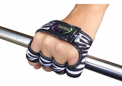 Imagem 4 de 6 de Luva Zebrinha Feminina Neoprene - Musculação - Academia