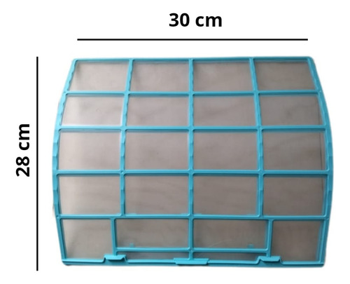 Par De Filtros Para Minisplit 1 Tonelada