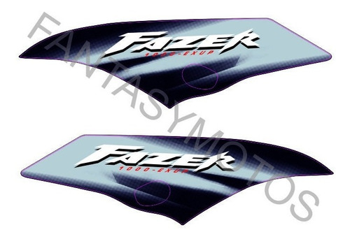 Calcos Yamaha Fazer 1000 Laterales