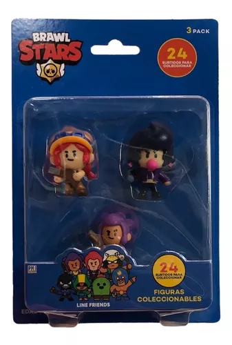 Pack X5 Muñecos Brawl Stars Mini Figura Vulcanita Original