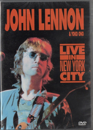 Dvd John Lennon & Yoko Ono - Live In New York City - Lacrado Versão do álbum 1