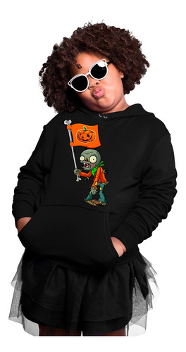 Panda Sudadera Infantil Plantas Vs Zombies Abanderado