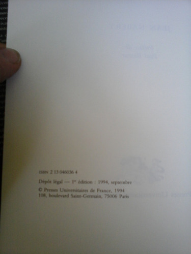 Imagen 3 de 4 de L´expérience Intérieure De La Liberté - Nabert - Ricoeur - U