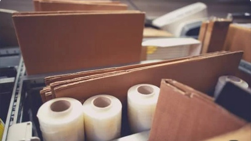 Imagen 4 de 4 de Film Plastico Stretch Transparente / Rollo 300 Metros Reales