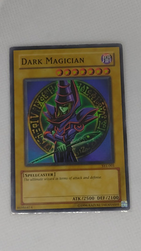 Dark Magician Mago Oscuro Sye Super Raro Detalles Yugioh