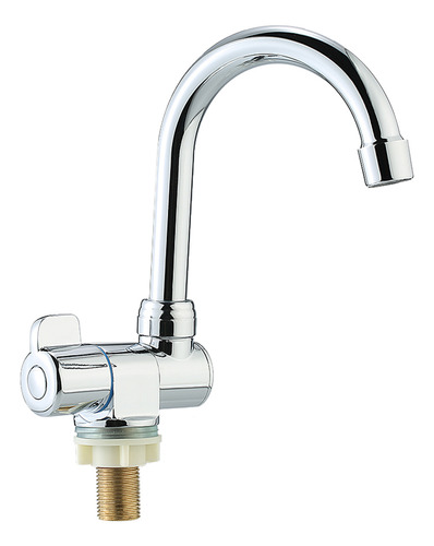 Grifo De Lavabo Rv Faucet Deck/pared Giratorio Para Caravana