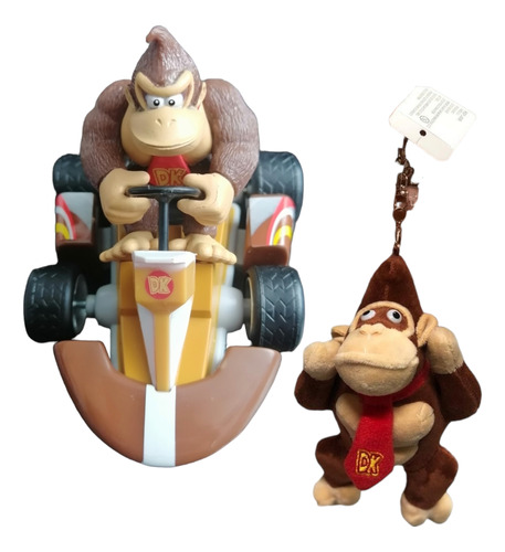 Juguete Carro  Mario Kart + Llavero Peluche Regalo Detalles 