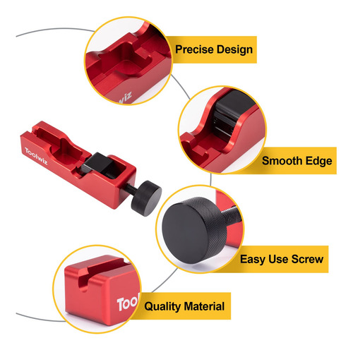 Herramienta Spark Plug Gap Toolwiz Con Manómetro De 32 Palas