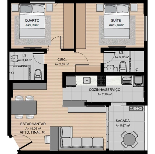 Imagem 25 de 26 de Apartamento - Ap01787 - 70538511