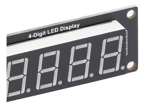 Módulo Digital Led, Pantalla De Segmentos De 4 Piezas, 4 Bit